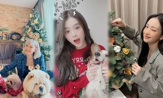Dàn 'hot girl' Việt xinh tươi rạng ngời đón Giáng sinh