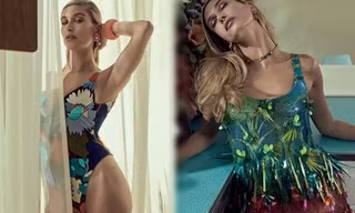 Khoảnh khắc quyến rũ ngỡ ngàng của nàng thơ Hailey Bieber 