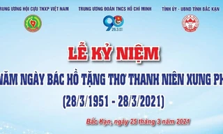 Chương trình kỷ niệm 70 năm Ngày Bác Hồ tặng thơ Thanh niên xung phong