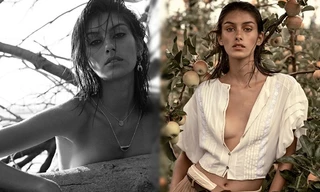 'Chân dài' cao 1m81 táo bạo 'thả rông' ngực đầy