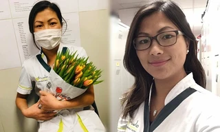 ‘Cô gái H’Mông’ kể chuyện làm việc ở bệnh viện Bỉ giữa đợt dịch