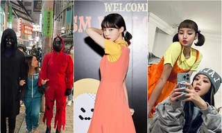Giới trẻ khắp nơi đua nhau hóa trang trào lưu Squid Game 'gây bão' mạng đêm Halloween