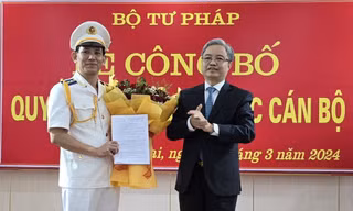 Bổ nhiệm Cục trưởng Cục Thi hành án dân sự tỉnh Lào Cai