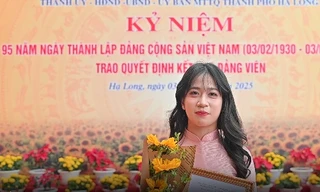 95 đoàn viên, thanh niên Hạ Long được kết nạp Đảng