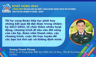 Mong muốn tổ chức nhiều hoạt động hiệu quả tạo sự lan tỏa mạnh mẽ trong đoàn viên, thanh niên 