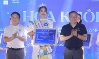 Cô gái người Mông giành giải Hoa khôi Duyên dáng thanh niên Yên Bái