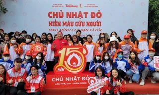 Chủ nhật Đỏ lần thứ XV: 16 điểm hiến máu tiếp nhận gần 10.000 đơn vị