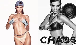 Bella Hadid bán nude 'rực lửa'