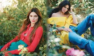 Siêu mẫu đắt giá nhất hành tinh quyến rũ giữa vườn hồng