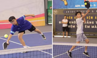 Sôi nổi giải Pickleball thanh thiếu niên đầu tiên tại Nghệ An
