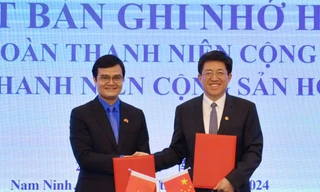 Trung ương Đoàn TNCS Hồ Chí Minh và Trung ương Đoàn TNCS Trung Quốc ký kết Bản ghi nhớ hợp tác