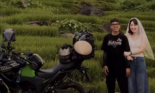 Phượt xuyên Việt cùng bạn trai, cô gái TP.HCM bất ngờ nhận lời cầu hôn