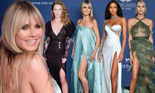 Dàn người đẹp chân dài miên man với đầm xẻ cao 'bất tận'