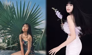 Trà Long 'Mắt biếc' xinh đẹp gợi cảm ở ngoài đời