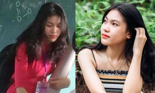 Cô giáo thực tập xinh xắn bỗng nổi tiếng với khoảnh khắc chụp lén