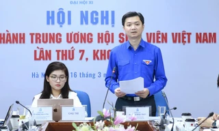 Bí thư T.Ư Đoàn Nguyễn Minh Triết: Khuyến khích tăng nhân sự tham gia ban chấp hành là sinh viên