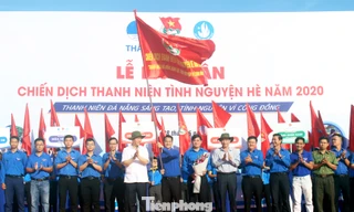 Thành Đoàn Đà Nẵng tổ chức Lễ ra quân Chiến dịch Thanh niên Tình nguyện hè năm 2020 với chủ đề “Thanh niên Đà Nẵng sáng tạo, tình nguyện vì cộng đồng”. Ảnh: Giang Thanh