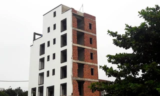 Nam thanh niên bị tử vong do giật điện khi đang làm việc trong công trình. Ảnh: V.Q