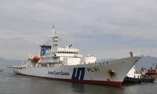 Tàu huấn luyện KOJIMA của Học viện Lực lượng bảo vệ bờ biển Nhật Bản thăm Đà Nẵng