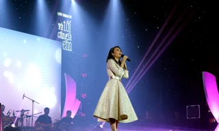 Mỹ Tâm cùng nhiều ca sĩ tên tuổi hát trong chương trình gây quỹ vì bệnh nhi ung thư tại Đà Nẵng