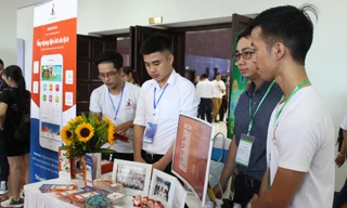 ội nghị và Triển lãm khởi nghiệp quốc tế Đà Nẵng lần 3 - SURF 2018 thu hút hơn 2000 lượt khách tham dự. Ảnh: Giang Thanh