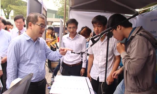 Festival khoa học công nghệ trong sinh viên Đại học Đà Nẵng 2019 (Festival IoT 2019) thu hút sự tham gia của hàng trăm sinh viên yêu công nghệ Đà Nẵng