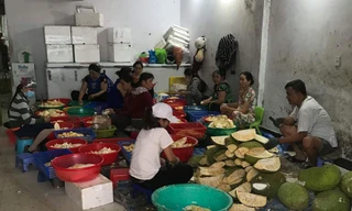 Công an quận Liên Chiểu phát hiện 348kg nguyên liệu không rõ nguồn gốc tại cơ sở làm chè Thái