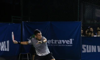 Lý Hoàng Nam thắng trận khai mạc Vietnam Open Danang City 2019. Ảnh: Giang Thanh