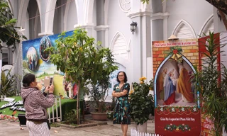 Nhà thờ Chánh tòa Đà Nẵng lung linh trước lễ Giáng sinh