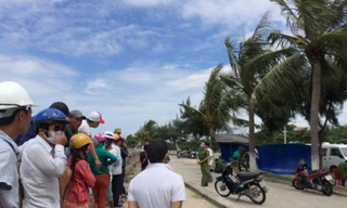 Thi thể nam thanh niên khoảng 20 tuổi được ngư dân phát hiện trên vùng biển Đà Nẵng