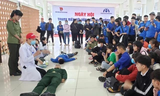 Ngày hội Thanh niên với văn hóa giao thông năm 2020 thu hút sự tham gia hưởng ứng của 1500 ĐVTN 