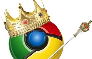 Chrome vượt Internet Explorer, là trình duyệt số một