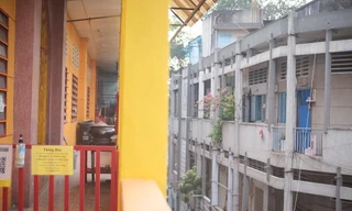 Độc đáo ngôi chùa nằm trong chung cư 50 tuổi ở Sài Gòn