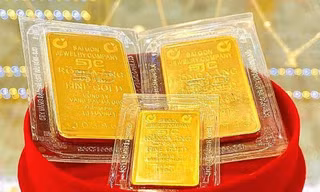 Giá vàng SJC tăng liên tiếp