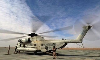 Trực thăng Mỹ rơi sát biên giới Triều Tiên