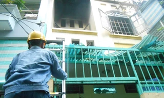 Cháy nhà trọ, thiêu rụi tài sản 6 nữ sinh