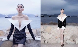 Hề Mộng Dao sexy hết nấc ở Cannes sau khi được thiếu gia Macau cầu hôn 