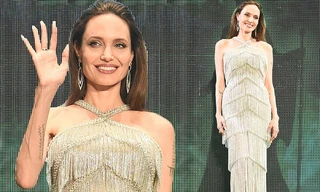 Lâu mới thấy Angelina Jolie lộng lẫy như vậy, Maddox sang Nhật chúc mừng mẹ