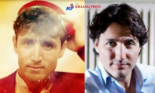 Nam ca sĩ Afghanistan trông như anh em sinh đôi với Thủ tướng Canada Justin Trudeau.