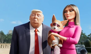 Vợ chồng Tổng thống Donald Trump xuất hiện trong phim hoạt hình