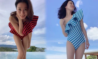 Khoe ảnh bikini tuổi 44, Xa Thi Mạn khiến fans ‘xuýt xoa’ như gái đôi mươi