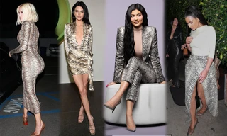 Chị em nhà Kim siêu vòng 3 khoe vóc dáng bốc lửa