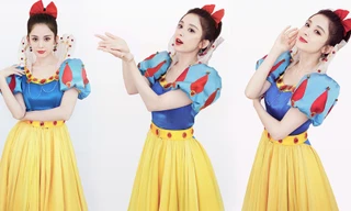 Dân mạng phát sốt vì tạo hình công chúa Bạch Tuyết của Cổ Lực Na Trát