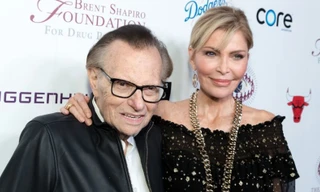 Larry King đòi ly hôn vợ Shawn Southwick ở tuổi 86. Ảnh: Getty Images