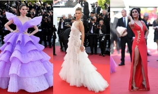 Cannes ngày 3: Bella Hadid diện váy xuyên thấu quyến rũ, 'thống trị' thảm đỏ