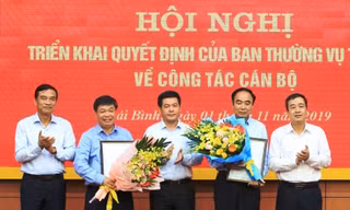 Điều động, bổ nhiệm nhân sự 6 địa phương