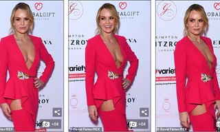 Nữ giám khảo ‘Tìm kiếm tài năng Anh’ khoe vòng 1 không nội y ở tuổi 48