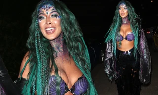 MC nổi tiếng nước Anh Maya Jama hoá mỹ nhân ngư ma mị, sexy