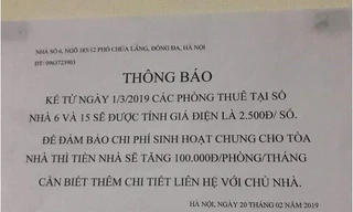 Giảm tiền điện, tăng phí dịch vụ: Sinh viên, người lao động ‘kêu trời’