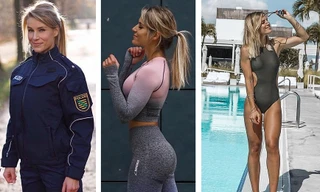 'Nữ cảnh sát đẹp nhất nước Đức’ bỏ nghề mẫu để theo đuổi đam mê